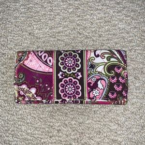 Vera Bradley Tri-fold Clutch Wallet
